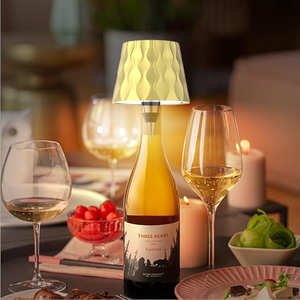 Lámpara LED para Botellas de Vino, Ahorro de Energía, Recargable por USB, 3000K-6000K, Luz Ambiental Regulable para Decoración de Hogar, Bar o Restaurante - Product Image 2