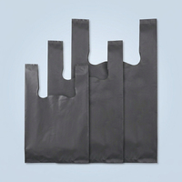Sacs de courses en plastique PE opaque et robuste avec poignée gilet, recyclables, pour supermarché - Prix de gros