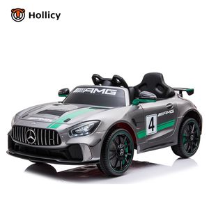 <span class=keywords><strong>Mercedes</strong></span> Benz GT4 AMG enfants monter sur voiture enfants voiture sous licence de véhicule en plastique avec télécommande - Product Image 3