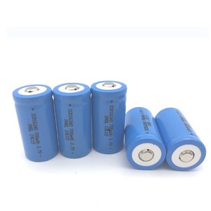 Batería de Litio 16340 <span class=keywords><strong>CR123A</strong></span> Recargable de Alta Capacidad 3.7V 1300 mAh, Puntero Láser Azul LC, Linterna de Luz Fuerte - Product Image 2