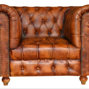 Sofá moderno de cuero pulido de lujo, muebles de sala de estar de cuero genuino, nueva colección - Product Image 6