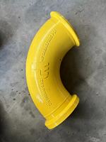 Chine Putzmeister ZX-125/ZX-150 boulon pince 265984000 No1 coude nettoyage coin pince accouplement 240948003 241291005 DN125 241292004