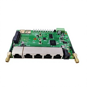 Passerelle DTU 5G WiFi à double port série, Routeur IoT industriel PCBA, Téléchargement et téléchargement de programmes de débogage à distance PLC, Contrôle intelligent - Product Image 1