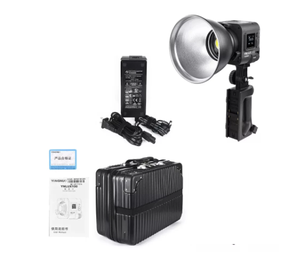 Yongnuo ไฟ COB LED YNLUX100ดวง,ไฟวิดีโอ3200K-5600K ไฟติด <span class=keywords><strong>Bowen</strong></span> 100W โคมไฟกลางแจ้งแบบพกพาควบคุมด้วยแอป2.4G สำหรับถ่ายภาพ - Product Image 1