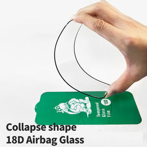 Protector de Pantalla de Vidrio Templado Antihuellas para Xiaomi 13T <span class=keywords><strong>PRO</strong></span>, Protectores de Pantalla Transparentes con Airbag para Samsung A05 y Redmi A3 - Product Image 2