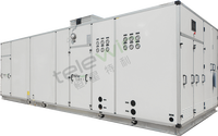Unidad de tratamiento de aire de compresor de desplazamiento hermético refrigerado por agua para techo para centro de datos y refrigeración de sala de servidores 100kW 25000CMH