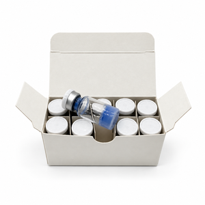 Poudre lyophilisée de peptide de cuivre GHK-Cu de haute pureté en flacons pour la matière première cosmétique et les soins de la peau - Product Image 6