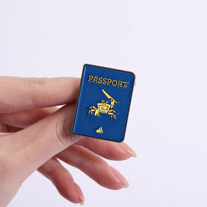 Pins de Esmalte de Juego de Supervivencia de Escalada en Roca Multijugador <span class=keywords><strong>Cooperativo</strong></span>, Broches de Pasaporte con Rol de Juego Personalizado, Insignias de Solapa, Joyería, Regalos - Product Image 4