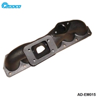 ADDCO EPMAN Collecteur d'échappement turbo en fonte T3 pour VW Golf 4 VR6 2.8L 24V compatible avec la soupape de décharge 38MM AD-EM015