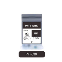 Cartucho de Tinta Compatible de 130 ml a Todo Color para PFI-030 TA-20/TA-30, Impresoras de Formato Ancho, Impresión Digital de un Solo Uso
