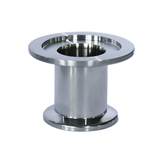 KF-KF Straight Pipe Reducing Adaptor KF10 to KF50 High Vacuum Flange Connected in Ss304 Tubulated Concentric Reducer Adaptor
