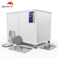 Nettoyeur ultrasonique industriel personnalisé 960L Skymen 7200W pour cibles de pulvérisation métalliques et semi-conductrices