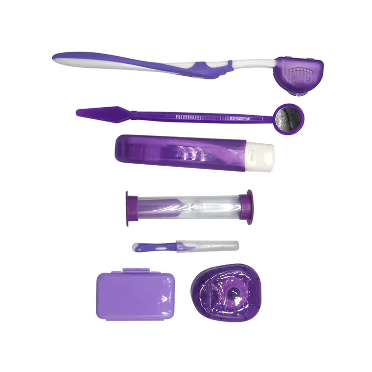 Popular promotional oral Hygiene cleaning orthodontic home dental care kit