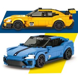 XJD nuevo JD103 <span class=keywords><strong>Mi</strong></span> Su 7 juguetes 2 Modelo de montaje de coche Decoración de mesa DIY juguetes educativos para niños regalos juegos de bloques de construcción - Product Image 5