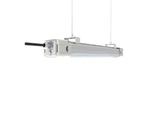 IP65 tempat parkir LED Linear Vapor cahaya ketat gudang AS stok tersedia 4 kaki 8 kaki dengan DLC