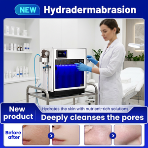 Skin Exfoliating Moisturizing Water Dermabrasion Facial <b>Machine</b> Professional Face Cleaning Hydra Oxygen Jet Black Head Removal - Product Image 2
