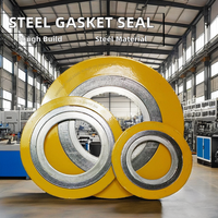 Joint spiralé Hengyi TYPE-600 en acier inoxydable 304, joint plat en métal avec anneaux intérieur et extérieur, matériau PTFE Graphite, fabriqué en Chine