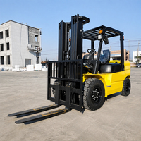 Mini chariot élévateur diesel 2 tonnes, 2,5 tonnes, 3 tonnes, chariot élévateur diesel durable pour la manutention de conteneurs et de marchandises en port
