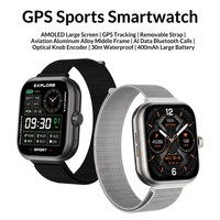 Montre connectée GPS sportive professionnelle S339, écran AMOLED carré de 1,85 pouces, étanche 3ATM, autonomie de 7 à 14 jours, vente en gros d'usine