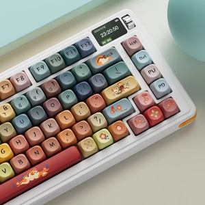 Dunhuang <span class=keywords><strong>Panda</strong></span> Keycap oqo hồ sơ PBT chính mũ cho MX Bàn Phím Cơ khí 61/68/87/108 bố trí tùy chỉnh Keycaps cho thông tư - Product Image 4