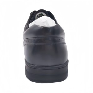 Người Đàn Ông Của Văn Phòng Kinh Doanh Giày Da Giản Dị Với Ren-up Ăn Mặc Giày Đế Dày Chiều Cao Tăng Tính Năng Cho Ngoài Trời Nền Tảng - Product Image 3