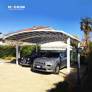 <span class=keywords><strong>Abri</strong></span> <span class=keywords><strong>de</strong></span> voiture extérieur <span class=keywords><strong>de</strong></span> haute qualité en aluminium <span class=keywords><strong>abri</strong></span> <span class=keywords><strong>de</strong></span> stationnement étanche résistant aux UV pour patio d'allée - Product Image 2