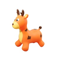 2023 nouveauté noël cerf Animal trémie PVC couleur boîte unisexe jouets gonflables Everich taureau plastique animaux jouets jouer/