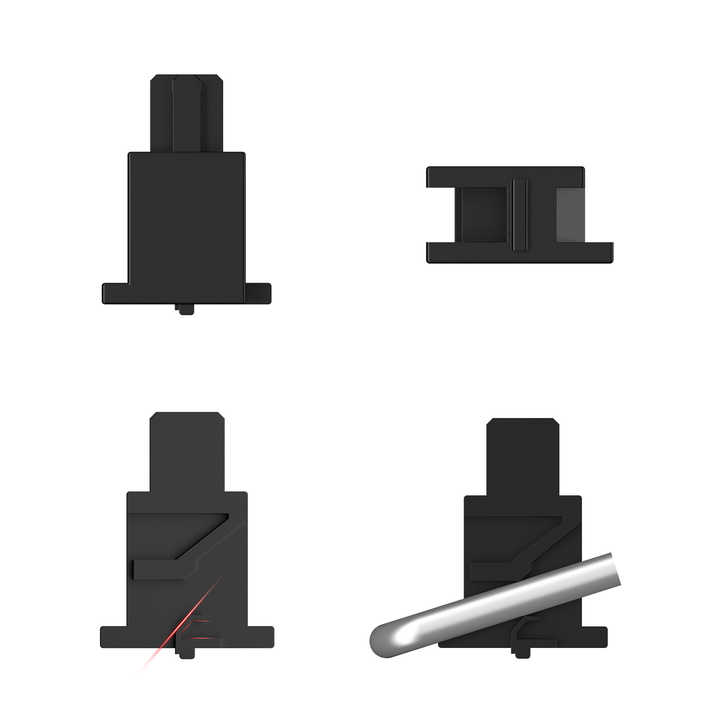 Durock Stabilizers V3 Plate Mount Preclipped Plate Stabilisers With