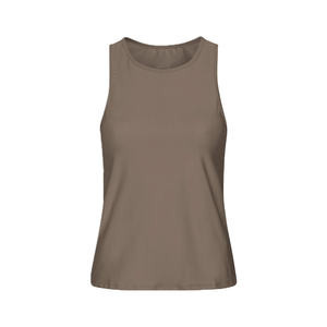 Débardeur en tricot de longueur standard, ajustement parfait pour femmes, ourlet fendu sur le côté, poids moyen, mélange coton/polyester, écologique, respirant - Product Image 2