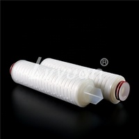 Filtre à micropores 0,22 micron Cartouche de membrane PP PTFE Filtres à air avec configuration DOE/222/226/215 pour le traitement de l'eau