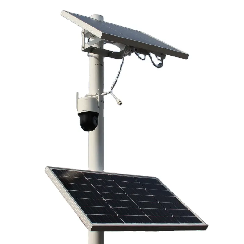 넓은 온도 작동 능력 60w 태양 전지판 전원 시스템 솔라 카메라 솔라 키트 전원 시스템 솔라