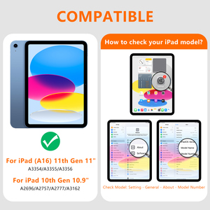 เคสคีย์บอร์ดไร้สายแบบหมุนได้ 360 องศา สำหรับ <span class=keywords><strong>iPad</strong></span> รุ่นที่ 10 ขนาด 10.9 นิ้ว <span class=keywords><strong>ราคา</strong></span>ส่งสุดคุ้ม - Product Image 2