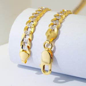 Cadena Cubana de Última Moda Au750 de Oro Sólido de 18 Quilates Joyería Fina para Hombre y Mujer Venta al por Mayor - Product Image 5