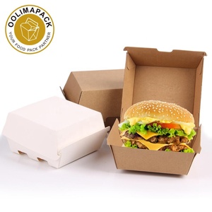 Bandeja de Papel Kraft Impresa Personalizada <span class=keywords><strong>para</strong></span> Papas Fritas, Envase Desechable <span class=keywords><strong>para</strong></span> Alimentos, Bandeja de Papel Reciclable <span class=keywords><strong>para</strong></span> Alimentos - Product Image 2