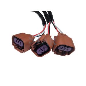 Fabriek Custom Auto 2 Pin Naar 3 Pin Waterpoof Connector Draad Harnas - Product Image 2