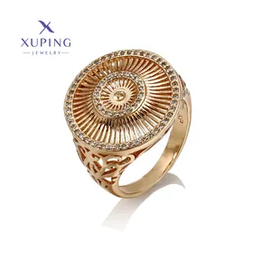 14421 xuping jewelry fashion 18k gold plated Royal aristocratic temperament ring