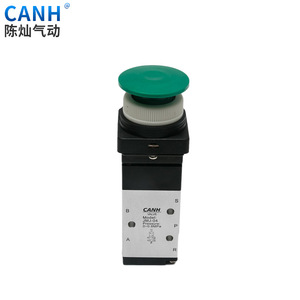 Soup Jmj Series Mechanical Valve 08G14 2 Position 3 Way Push Button Type For Air Reversal Use - Product Image 1