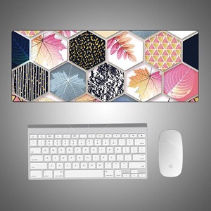 <span class=keywords><strong>2025</strong></span> nóng bán nhà máy OEM Tùy chỉnh cao su tự nhiên hình học chuột gamer Pad bàn phím Bàn mềm vải chuột Pad - Product Image 6