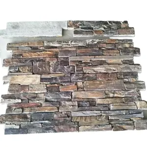 墙面装饰用生锈石英岩覆层石材