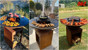 Grill en acier corten de qualité supérieure pour la cuisson en plein air - Product Image 6