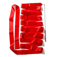 Vente en gros de drapeaux de danse de louange colorés de gymnastique artistique pour enfants de 2 mètres pour la danse
