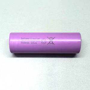 Baterai Lithium Rechargeable Sunpower 21700 5500mAh, Baterai Li-ion INR21700 5500 Silinder - Product Image 1
