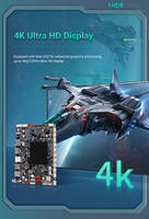 Placa Base Industrial Rockchip RK3576 RK3568 con LVDS/EDP/MiPi 4K LCD, Placa Integrada Android para Kiosco/Señalización Digital