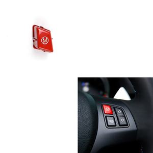 زر رياضة لسيارة بي أم دبليو, لسيارات بي أم دبليو BMW 3 Series M3 E90 E91 E92 E93 ، أكريلونتريل بوتادين ستايرين ، أحمر أم - Product Image 1