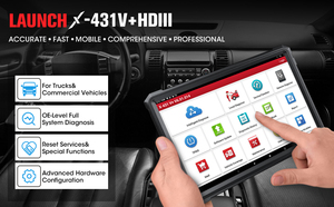 Outil de diagnostic pour camions 2022 X431V+HD3, outil de diagnostic OBD2 pour véhicules utilitaires lourds 24V, X431V+HDIII 12V 24V Automobile Too - Product Image 6
