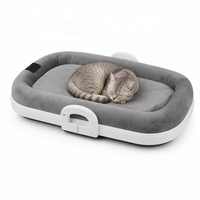 USMILEPET Lit chauffant pour animaux de compagnie, tapis chauffant pour chat et chien avec balance intégrée, lit chauffant pour chats et petits chiens, lit chauffant pour animaux de compagnie