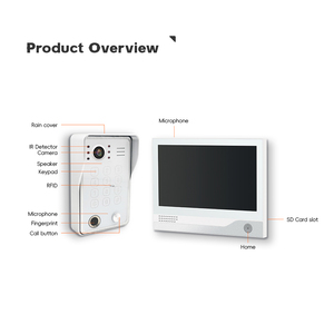 <span class=keywords><strong>Precio</strong></span> barato de fábrica Tuya 2-Wired Monitor interior Cámara de timbre digital <span class=keywords><strong>con</strong></span> desbloqueo Timbre de anillo de 2 vías - Product Image 5