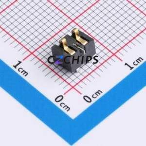 GT-BTP30002-0460B-015A Blade/Spring Contact Battery Connector SMD,P=3mm Connector Spring Contact Type 3mm 2P Horizontal Mount - Product Image 1