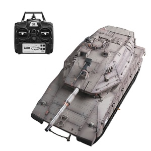 รถถัง3958-1up รบหลักของอิสราเอล <span class=keywords><strong>Merkava</strong></span> IV Henglong 2.4G 1/16TH รถถังรมควันขนาดใหญ่พร้อมยิงบอล BB - Product Image 5