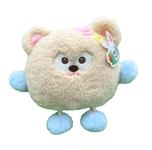 Sevimli bebek hairball hayvan bebek peluş oyuncak